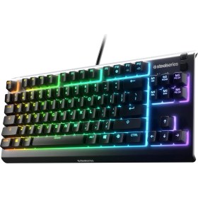 Resim Daders Home Steelseries Apex 3 Tkl Türkçe Gaming Klavye Tenkeyless, 8 Bölge Rgb Aydınlatma Türkçe Qwerty 