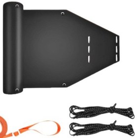 Resim Suntek Açık Hava Geyik Sürükleme Kızak Çekme Ağır Siyah 