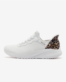 Resim Skechers Bobs Squad Chaos - Seize The Hour Kadın Beyaz Spor Ayakkabı 117499 Wht 