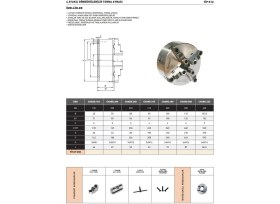 Resim Fett 160MM Harvest 4 Ayaklı Döndürülebilir Torna Aynası 