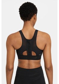 Resim Nike Dri Fit Adv Bra Black Ref Pad Çıkartılabilir Pedli Siyah Sporcu Sütyeni Bra 