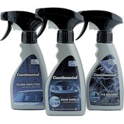 Resim Continental Kış Seti Rain Shıeld Yağmur Kaydırıcı Ice Solvent Buz Çözücü Glass Anti-fog Buğu Önleyici 