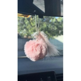 Resim Oasis Life Taşlı Ayna Süsü Disko Top Ponpon ve Tüy Koleksiyon 