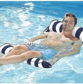 Resim Bloomnest Su Hamağı Şezlong - Koyu Mavi G1968 Lila, Yüzme Havuzu Plaj Şişme, Dayanıklı Ve Rahat Lila 