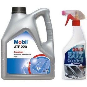 Resim Mobil Atf 220 Otomatik Şanzıman Yağı 4 L + Buz Çözücü 750 ML 