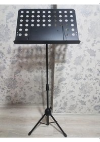 Resim Profesyonel Şef Tipi Nota Standı - Nota Sehpası - Nota Sehbası 