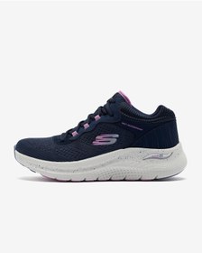 Resim Skechers Arch Fit 2.0 - Rainy Days Kadın Mavi Spor Ayakkabı 150194 Nvpr 