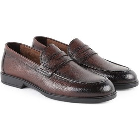Resim Libero L5956 Erkek Kauçuk Taban Bağcıksız Günlük Loafer Ayakkabı Kahve 