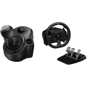 Resim Logitech G G923 Driving Force Yarış Direksiyonu + Shifter Vites Seti 