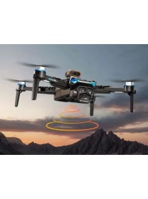 Resim Leidory T2 Pro Drone 4K Üç Kameralı Gps Wifi Fpv 360° Engel Algılama Büyük Ekran Kumandalı Katlanabilir Drone 