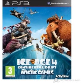 Resim Activision Ice Age 4 PS3 Buz Oyunları ile Eğlenceli Arktik Macera Çoklu Mod Desteği 