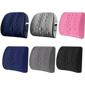 Resim Tongxida Bel Yastığı Ofis Koltuğu, Doğum Köpüğü Araba Bel Hafızalı, Standart Pembe 