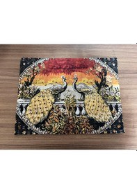 Resim Turkıshrug Kıngdom Masanıza Tarz Katacak Yıkanabilir Sofra Altlığı Polyester 