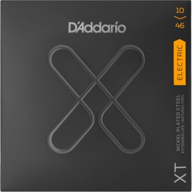 Resim D'Addario XTE1046 XT Nickel Plated Steel Elektro Gitar Teli - Regular Light (10-46) 
