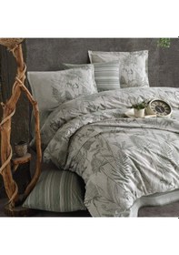 Resim Tek Kişilik Nevresim Takımı Tuva V1 Yeşil 