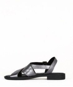 Resim Bueno Shoes Kurşun Deri Kadın Düz Sandalet 01we2803 