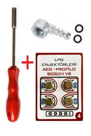 Resim AKDEMİR OFİS Doğalgazdan Tüpe Dönüşüm Seti Lpg Ocak Memesi Dönüşüm Seti (her Markaya Uyumlu) Lokma Enjektör Seti 