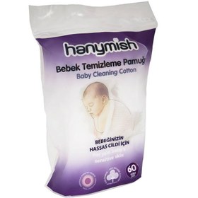 Resim Hanymish Bebek Temizleme Pamuğu 60 lı 