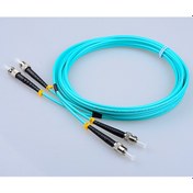 Resim Cabex - OM3 ST-ST Dublex Fiber Optik Patchcord Multimode 1 MT 
