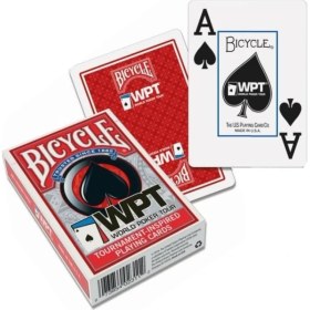 Resim NY Home Wpt World Poker Tour Oyun Kartları, Kırmızı Veya Mavi 
