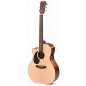 Resim Ditson GC-10EL Grand Om Solak Elektro Akustik Gitar (Natural) 