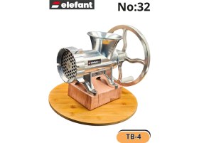 Resim Tb-4 Elefant Manuel Et Kıyma Makinesi Aluminium Döküm 