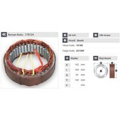 Resim 24v Alternatör Statör Bosch Tipi 100 A 4 Uçlu N11.2686 
