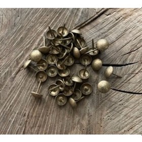 Resim Dmr 10mm Mat Antik Sarı Kabara Raptiye Mat Sarı Koltuk Kapı Çivisi 1000adet 