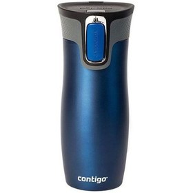 Resim Contigo West Loop 470 ml Mat Monaco Mavi Matara 1000-0355 