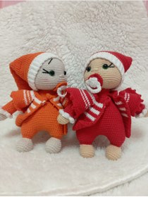 Resim ÖYKÜCANBU amigurumi emzikli bebek 