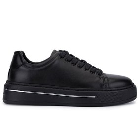 Resim Tamer Tanca Erkek Siyah Sneakers & Spor Ayakkabı 