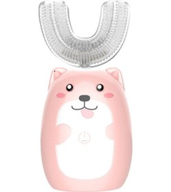 Resim Vkemall Müzikli U Şekilli Ultrasonik Otomatik Çocuk Diş Fırçası 3 Mod Usb Şarjlı Dezenfe 