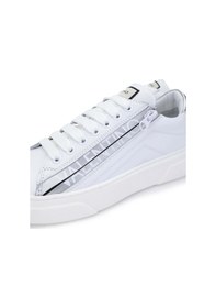 Resim Mario Valentino Kadın Hakiki Deri Beyaz/gümüş Sneakers & Spor Ayakkabı 1040 91s3902 Bn Ayk Y24 Whıte/sılver Beyaz - Gümüş 