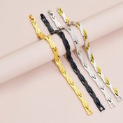 Resim Erkekler ve Kadınlar için Hafif Lüks Şık Moda Paslanmaz Çelik Ejderha Desenli Ayarlanabilir Bilezik, Günlük Rahatlık ve Partiler için Uygun 