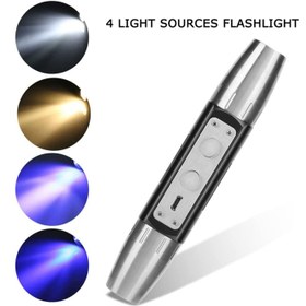Resim Uv Ledli El Feneri - Powerdex - Su Geçirmez - 20 W - Siyah - PD-9007 