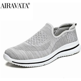 Resim Açık Gri Erkekler Moda Rahat Ayakkabılar Erkek Loafer'lar Üzerinde Kayma Sürüş Ayakkabı Daireler Artı Boyutu 39-48 Açık Gri 