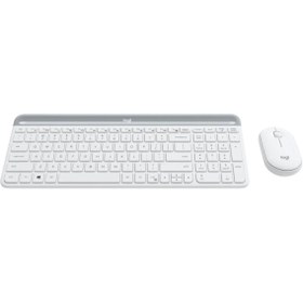 Resim VERTO LOGITECH MK470 Q TR INCE KABLOSUZ KLAVYE MOUSE SET BEYAZ 920-009436 