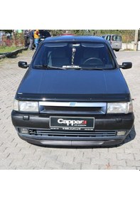 Resim Fiat Tipo Ön Kaput Koruyucu Rüzgarlık 4mm Akrilik (ABS) Piano Bla 