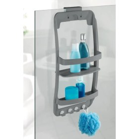 Resim Saban Plastik Banyo Rafı Antrasit 