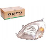 Resim Sol Far Lambası Toyota Uyumlu Yarıs P1 2001 2002 Model Depo 