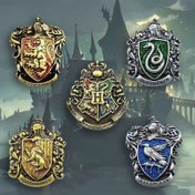 Resim 5 Adet Harry Potter Büyülü Akademi Temalı Broş Seti, Sırt Çantaları, Günlük Kullanım ve Parti Kıyafetleri İçin Mükemmel, Tüm Mevsimlere Uygun Çok Yönlü Moda Aksesuarı, Arkadaşlar İçin İdeal Hediye, Doğum Günü veya Noel Hediyesi 