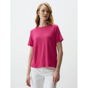 Resim Jimmy Key Bisiklet Yaka Kadın Basic T-shirt 4WW032757 (4WW032757) 