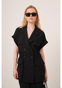 Resim Ftz Women Kadın Crep Pantolonlu Takım Siyah 31173 Siyah 
