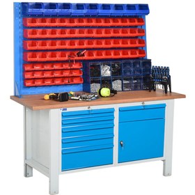 Resim starçelik Atölye Çalışma Tezgahı (1600x720x830-930/1844 mm) 