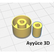 Resim Ayyüce 3d, Toyota Uyumlu Camry 92-96 Radyo Teyp Ses Bas Düğmeleri, Siyah 