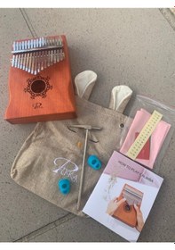 Resim Puka Pk-1k Maun 17'li Kalimba Çantalı 