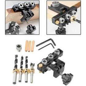 Resim Lijinxu Konumlandırma Delgeç 3'ü 1 Arada Marangozluk Alet 