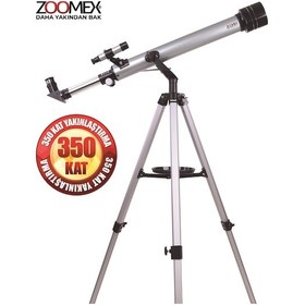 Resim Zoomex 60f700tx Astronomik Teleskop 575 Kat Yakınlaştırma + Taşıma Çantası 
