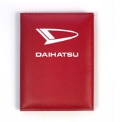 Resim HEDİYEDİYE Daihatsu Kırmızı Ruhsat Kabı 