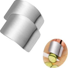 Resim Go İthalat 2li Metal Parmak Koruyucu Hızlı ve Güvenli Kesme Paslanmaz Çelik Koruyucu Aparat (5440) 